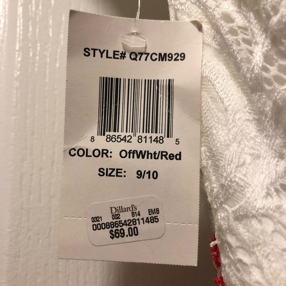 B. Darlin white lace dress (9/10) - Picture 4 of 5